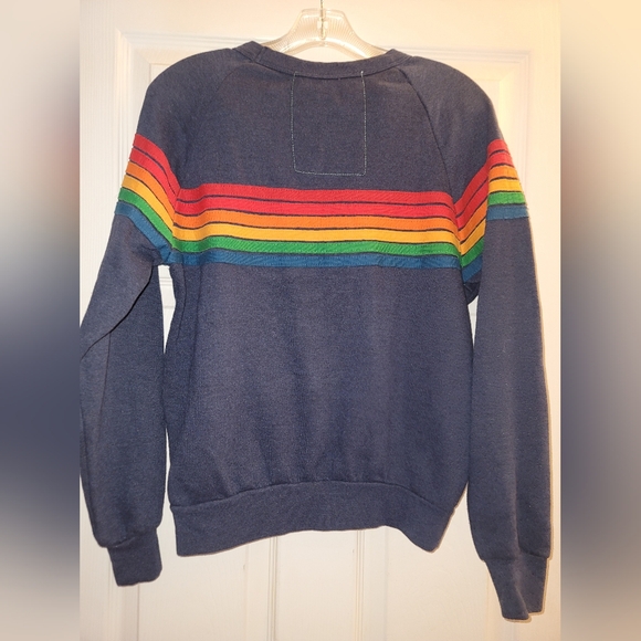 Aviator Nation 6 Stripe Sweatshirt XS - Picture 6 of 8